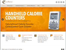 Tablet Screenshot of coheso.com